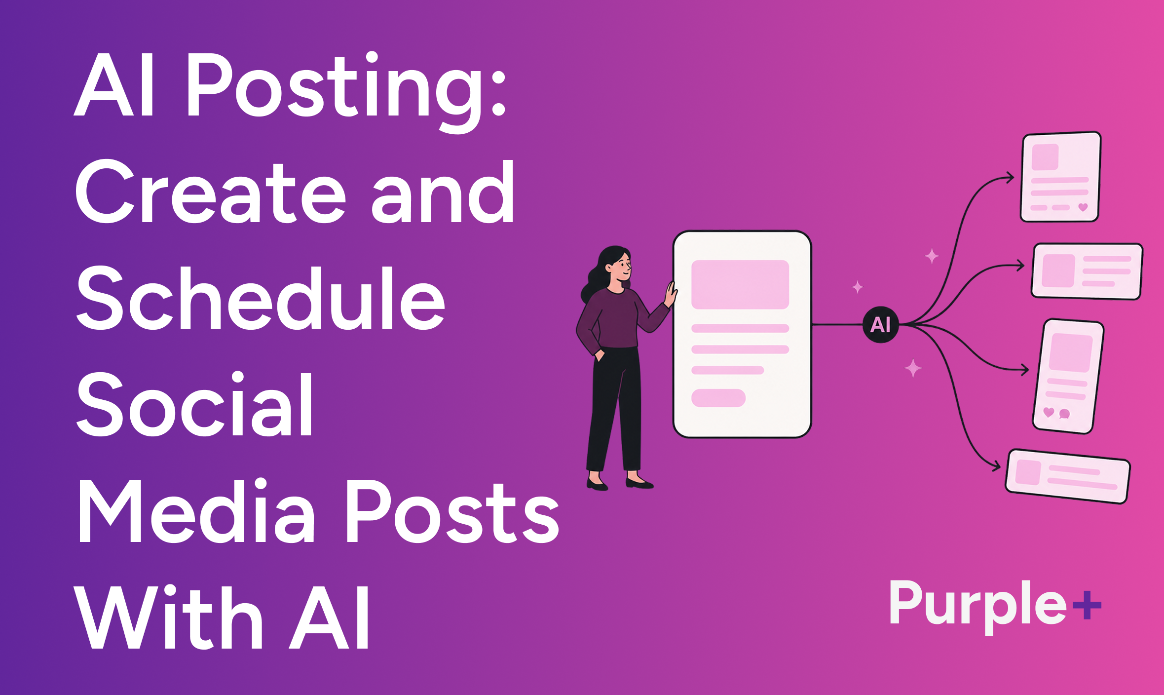 AI Posting: How to Create and Publish Better Social Media Posts With Artificial Intelligence