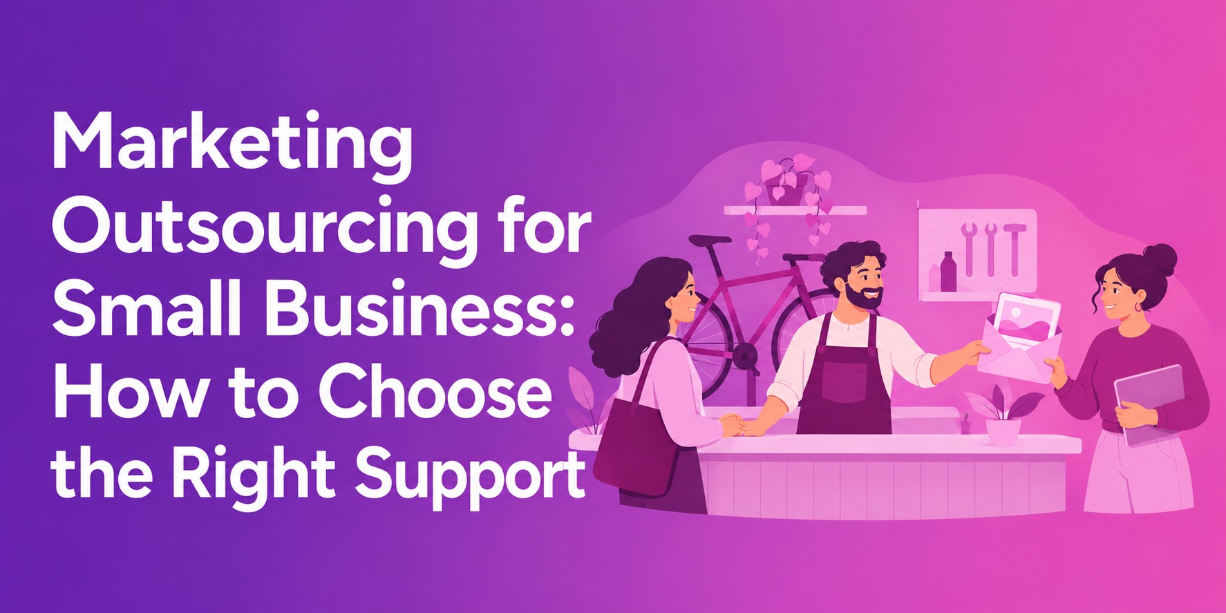 Marketing Outsourcing for Small Business: How to Choose the Right Support